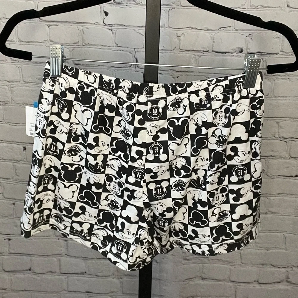 NWT Disney Mickey Mouse Printed Lounge Shorts Size Small - Picture 2 of 4